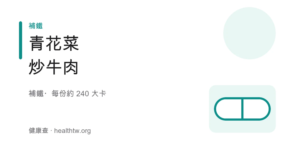 青花菜炒牛肉成品，翠綠青花菜與嫩牛肉片盛在白盤上，油亮誘人
